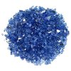 American Fire Glass 1/4 in Cobalt Blue Reflective Fire Glass, 10 Lb Bag AFF-COBLRF-10